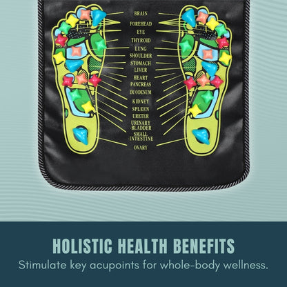 Pebble-like foot massager